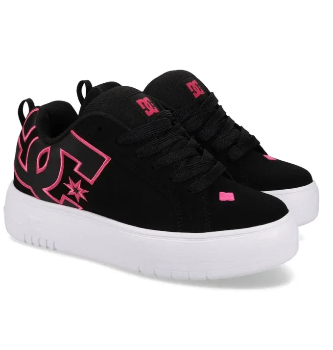 Damskie buty na platformie Court Graffik Damskie buty na platformie Court Graffik